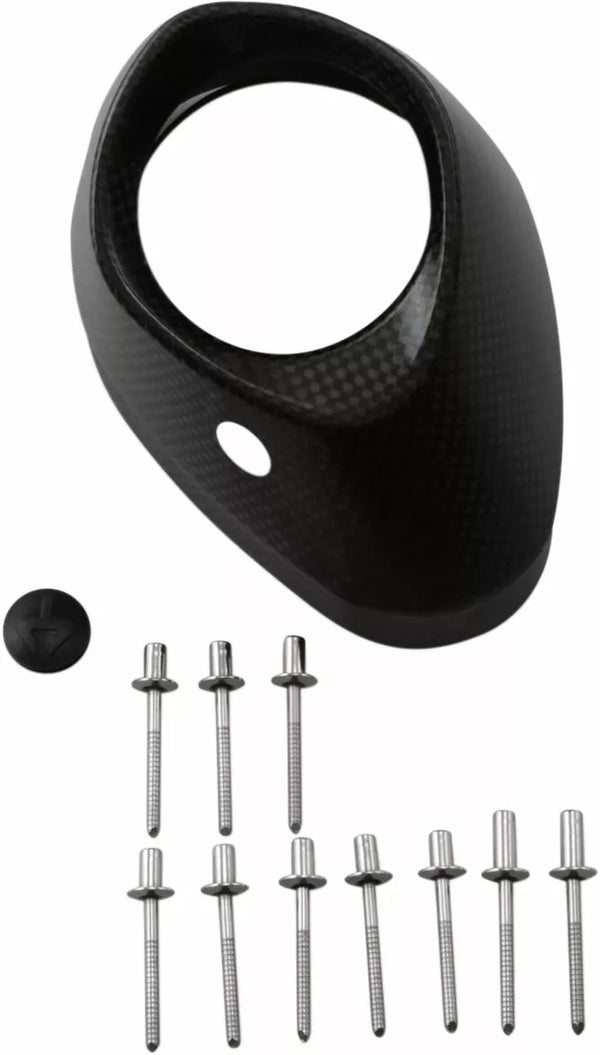 AKRAPOVIC END CAP CF T33 Typ 1 V-EC36