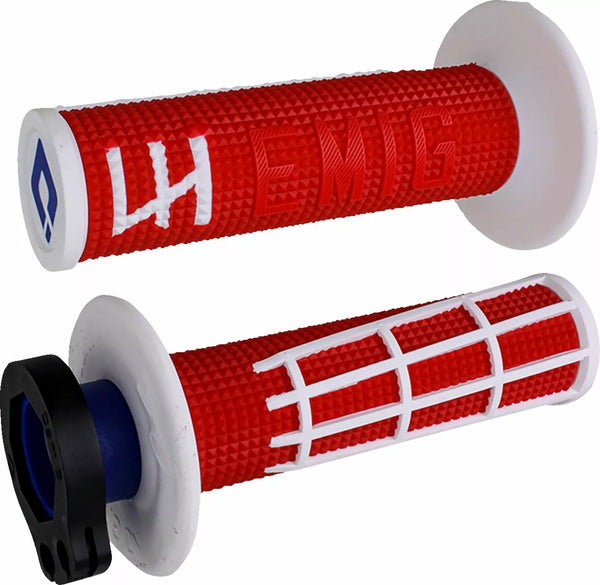 ODI Emig Grip 2.0 Rot/WHHT H36E2RW