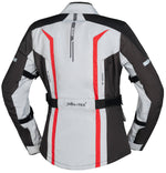 IXS Lady Textile MC-Jacket Evans-St 2.0 Grau /Rot