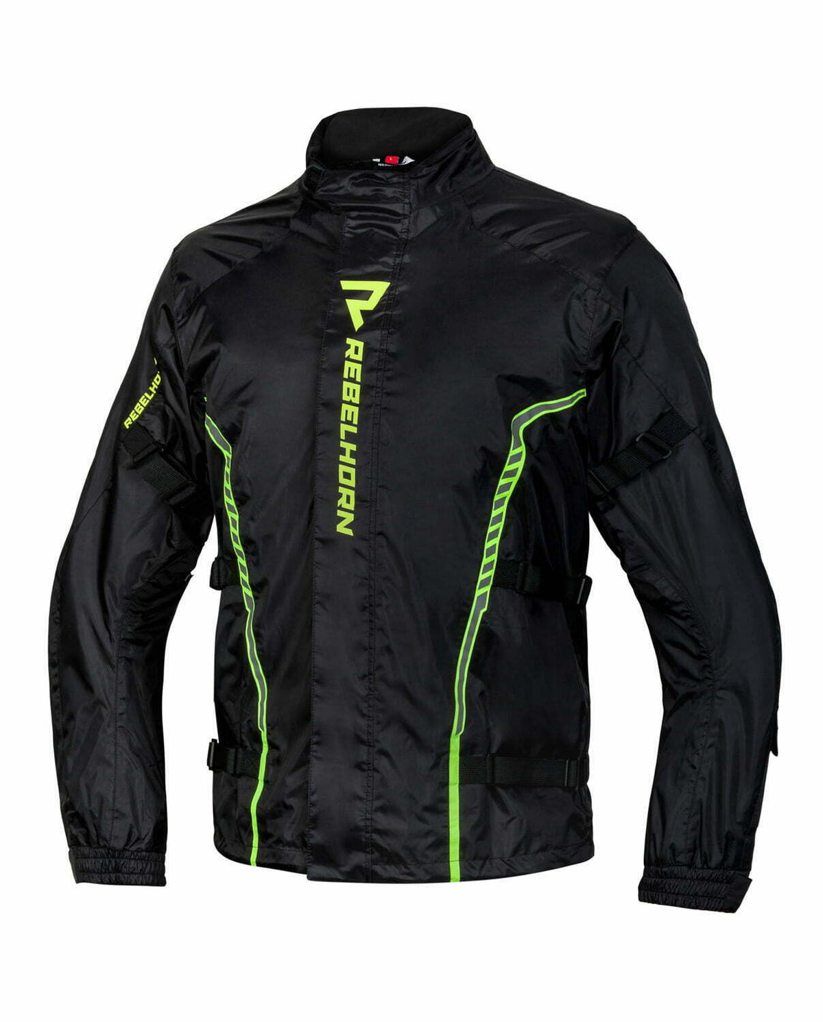 Rebelhorn Rain Jacket Patrol Black /Flu