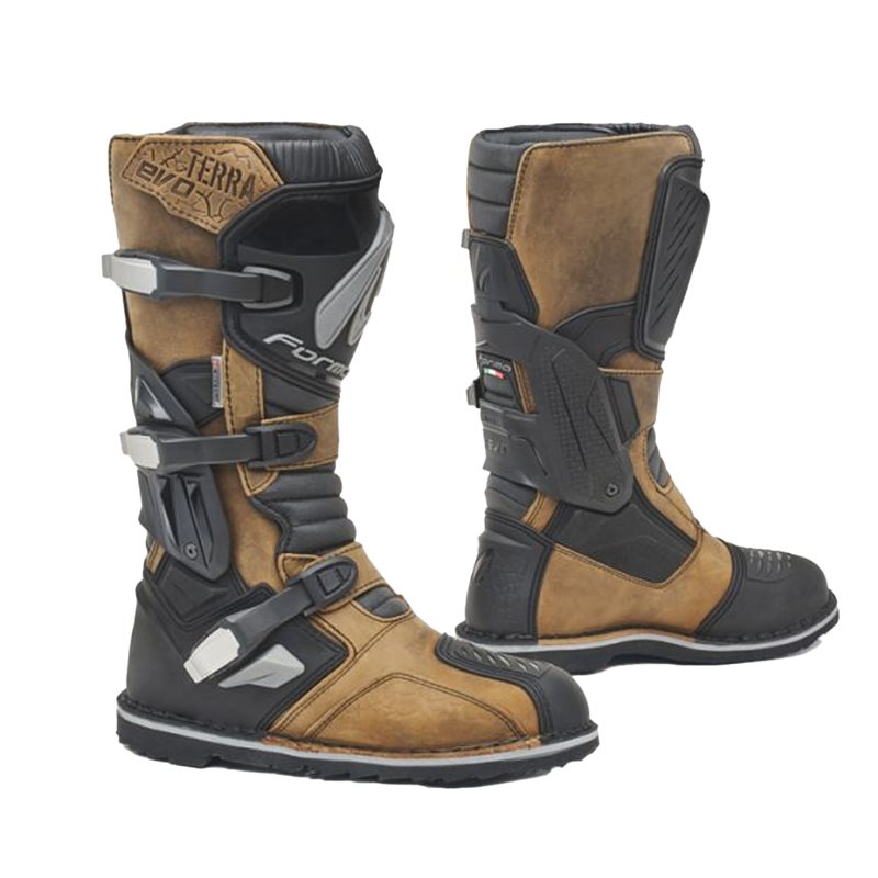 Form Unisex MC Boots Terra evo trocken braun