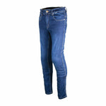 GMS Dam Kevlar Mc-Jeans Rattle Blau 