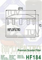 HIFLOFILTRO Oil Filter - HF184 HF184