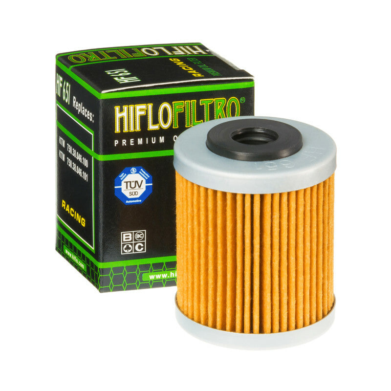 HIFLOFILTRO Oil Filter - HF651 HF651