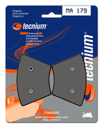 Tecnium Street Organic Brake Pads - MA179 1022396