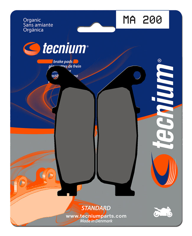 Tecnium Street Organic Brake Pads - MA200 1022415