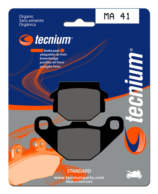 Tecnium Street Organic Brake Pads - MA41 1022507