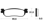 Tecnium Scooter Organic Brake Pads - ME228 1022646