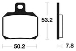 Tecnium Scooter Organische Bremsbeläge - ME230 1022647