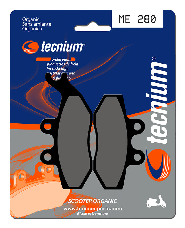 Tecnium scooter organic brake pads - ME280 1022665