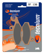 Tecnium Street Performance Sintered Metal Brake Pads - MF138 1022727