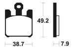 Tecnium Street Performance Sintered Metall Bremsbeläge - MF288 1022764