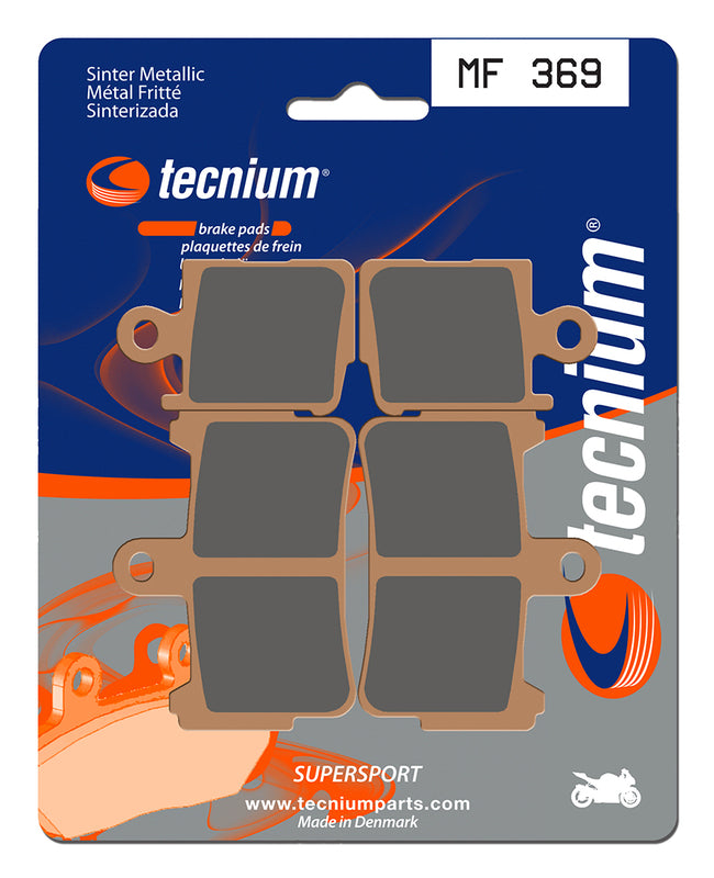 Tecnium Street Performance Sintered Metall Bremsbeläge - MF369 1022785