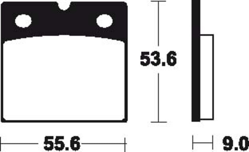 Tecnium Street Performance Sintered Metall Bremsbeläge - MF6 1022801