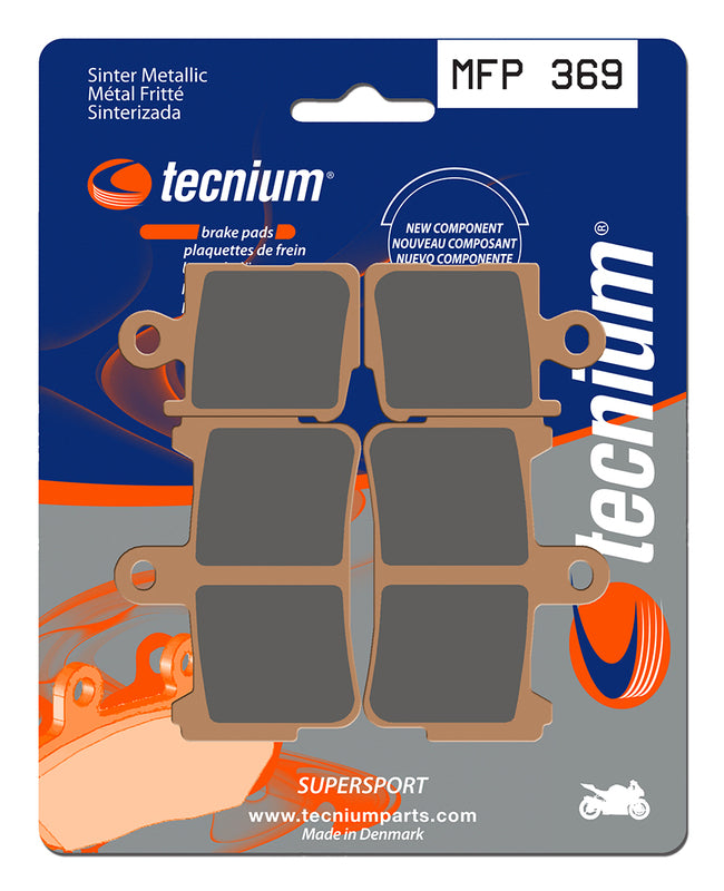 TECNIUM Trail Performance Sintered Metall Bremsbeläge - MFP369 1022832