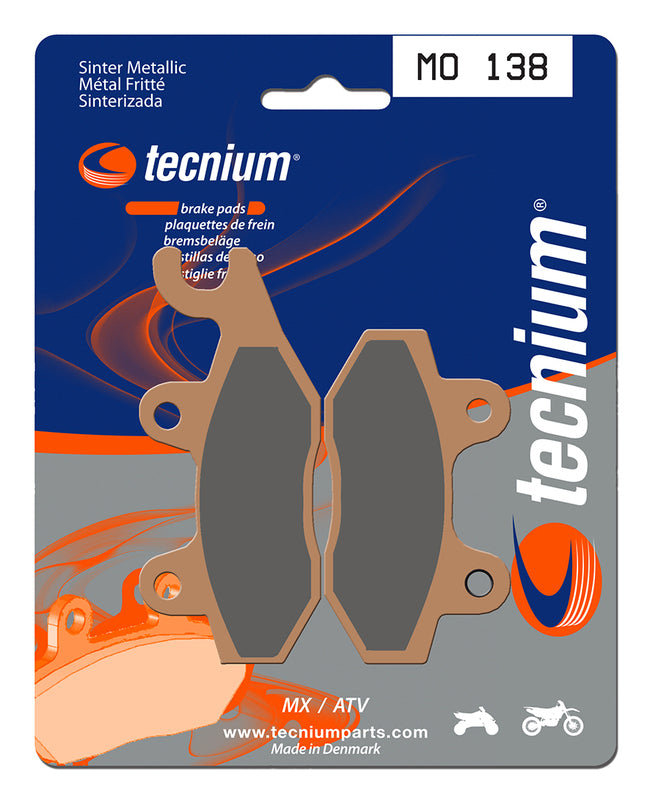 Tecnium MX/ATV Sintered Metal Brake Pads - MO138 1022845