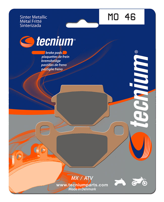 Tecnium MX/ATV Sintered Metal Brake Pads - MO46 1022913