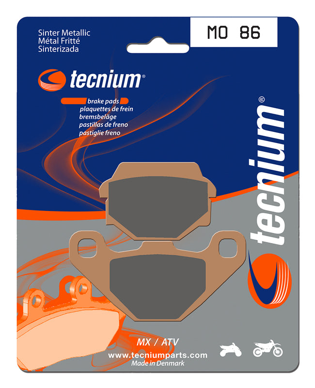 Tecnium MX/ATV Sintered Metal Brake Pads - Mo86 1022922