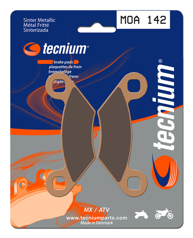 TECNIUM MX/ATV Sintered Metall Bremsbeläge - MOA142 1022927