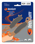 Tecnium Racing MX/ATV Sintered Metal Brake Pads - Mor226 1022962