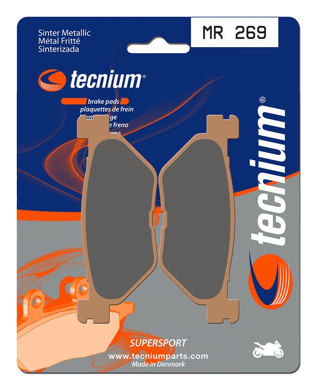 Tecnium Street Performance Sintered Metal Brake Pads - MR269 1023069