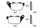 Tecnium Street Performance Sintered Metall Bremsbeläge - MR308 1023073