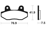 Tecnium Street Performance Sintered Metall Bremsbeläge - MR314 1023074