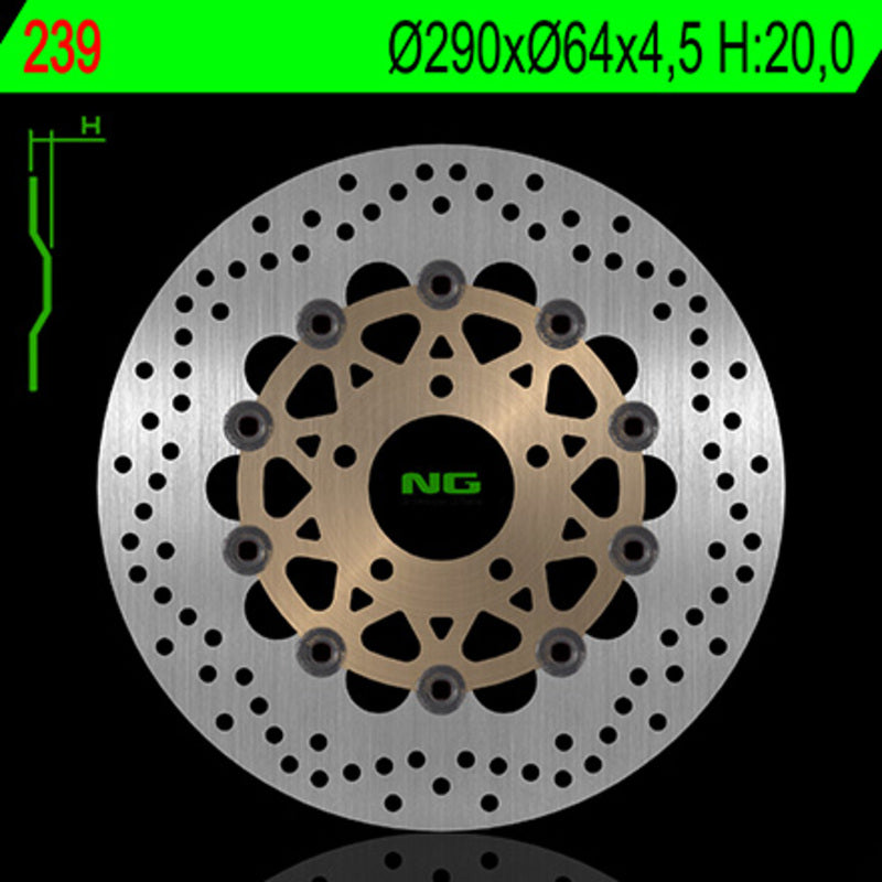 Ng Bremsscheibe Runde 239