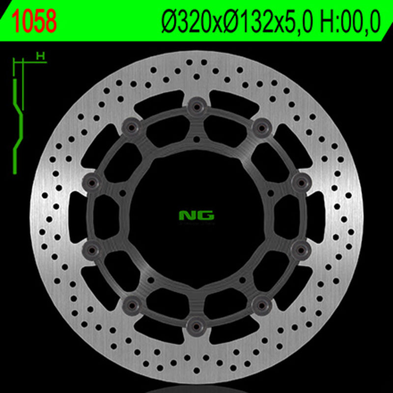 Ng Bremsscheibe Runde 1058