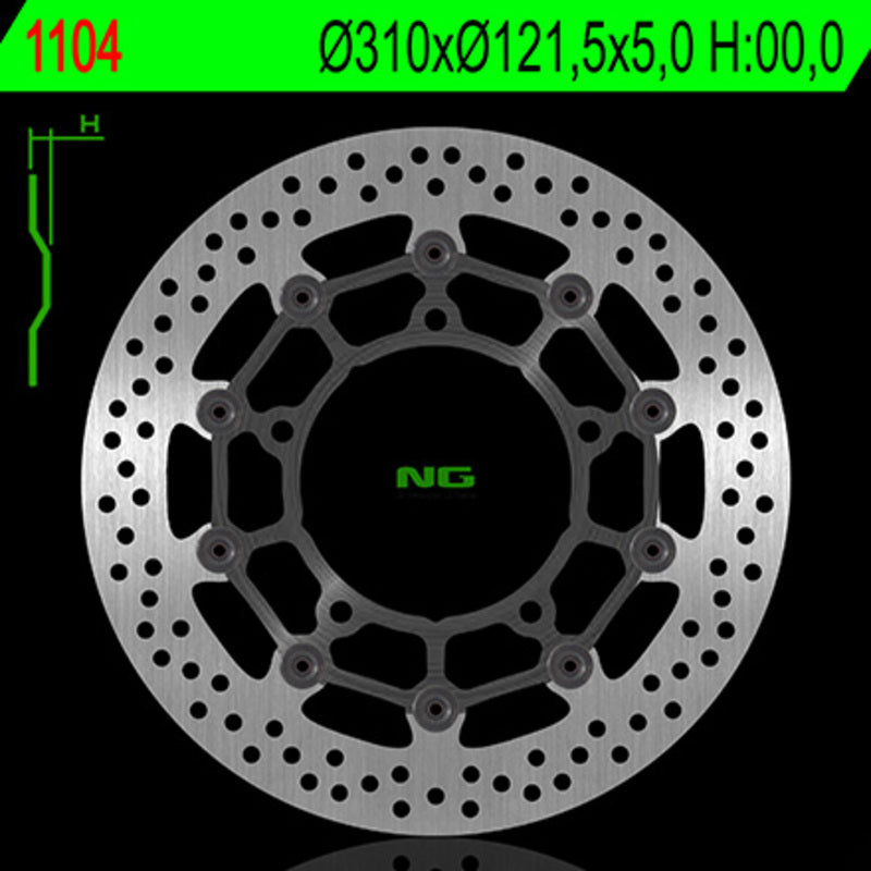 Ng Bremsscheibe Runde 1104