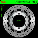 NG Bremsscheibe Runde 1226