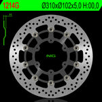 NG Bremsscheibe Runde 1214g