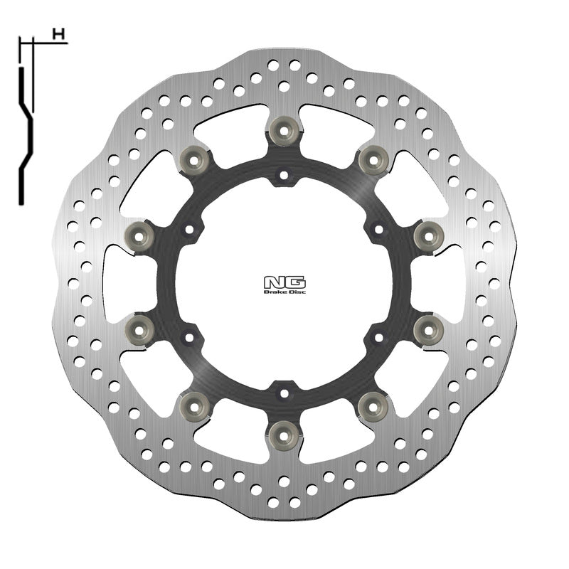 NG Bremsscheibenwelle 1224xg