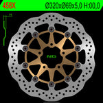 NG BRAKE DISC WAVE 458X