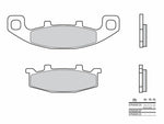 BREMBO Street Carbon Ceramic Brake pads - 07KA0933 07KA0933