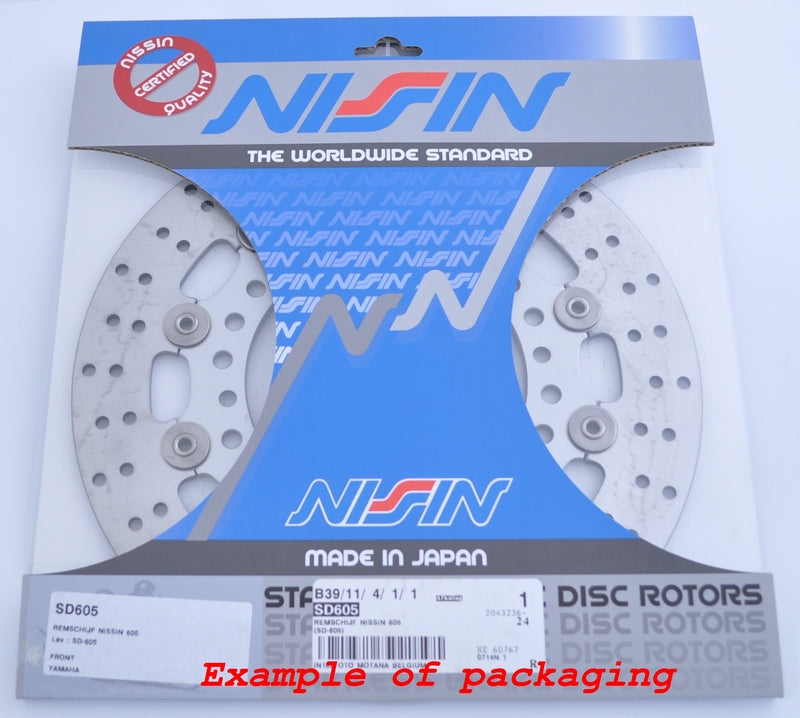 NISSIN Round Semi-Floating Brake Disc SD-704