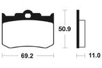 Tecnium Racing Sintered Metall Carbon Bremsbeläge - MCR162 1043797