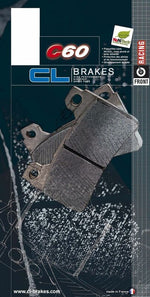 CL BRAKES Racing Sintered Metall Bremsbeläge - 1187C60 1187C60 