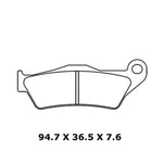 CL BRAKES Street Sintered Metal Brake pads - 1258XBK5 1258XBK5