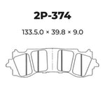 NISSIN Street / Off-Road Sintered Metal Brake pads - 2P-374ST 2P-374ST 