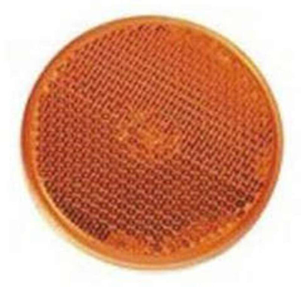 V PARTS Ø55mm Rundreflektor Orange - mit Klebeband 11752 