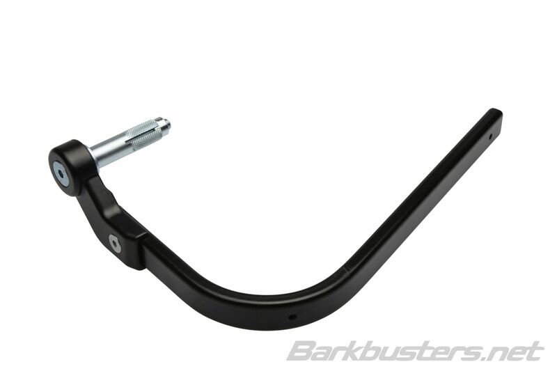 BARKBUSTERS Universal Hardware Kit Single Point Bar End Mount Hollow Black STM-005-02-NP