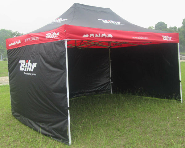 BiHR Home Track Race Tent 4,5 × 3 m-mit 3 abnehmbare Seitenpaneele-4,5x3-IVW