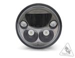 DENALI M5 LED Framlampa Ø145 mm – Black Chrome (TT-M5E)