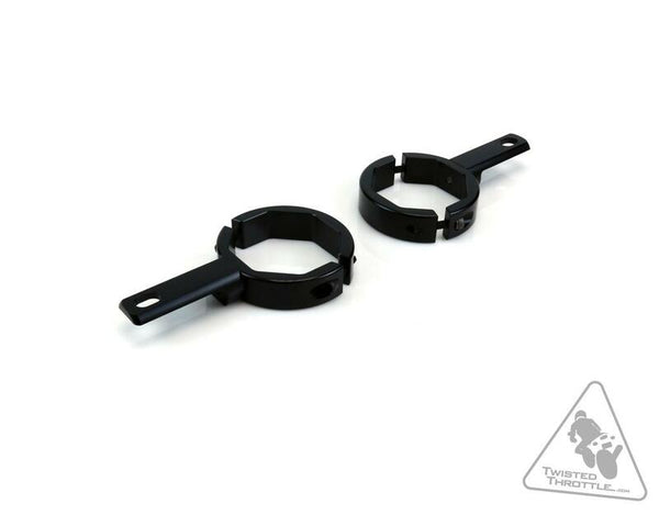 Denali fork clip for extra light - black Ø50–60 mm LAH.00.10500.b