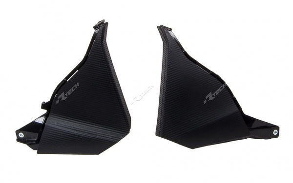 Racetech Revolution Air Box Cover Black Yamaha Z125/250 R-filcfyznr16