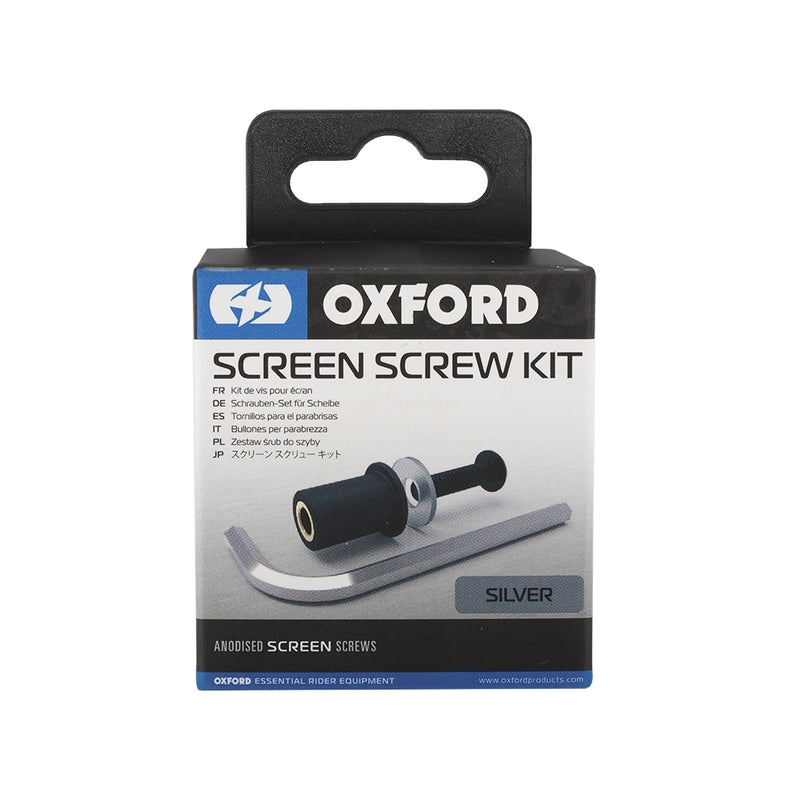 Oxford Screw Kit für Bildschirme Silber Ox563