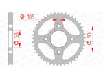 AFAM STAEL STAHRE HINTER -Kettenrad 10223 - 428