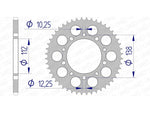 Afam Aluminium Ultra -Light Heckspropet 11509 - 520