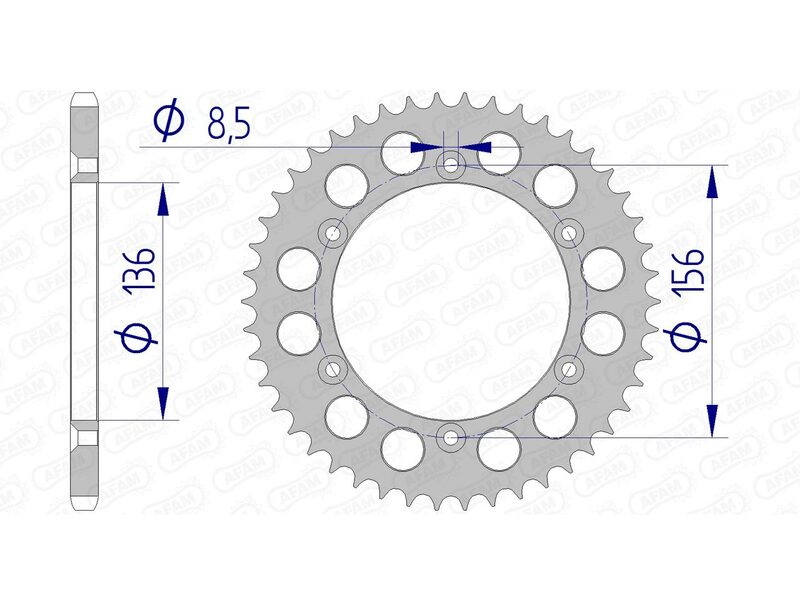 Afam Aluminium Heck gesprochen 15206 - 520